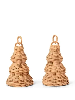 Ferm Living Braided Bell Baubles, sæt á 2 stk. fra>Børn Opbevaring På Børneværelset
