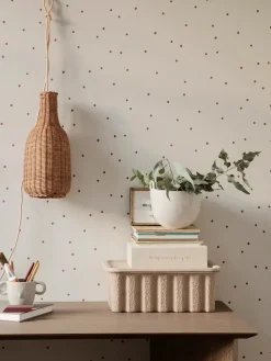 Ferm Living Braided Belly lampe fra><noscript><img width=