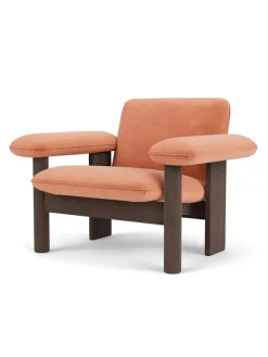 Audo Copenhagen Brasilia Lounge Chair, low back, textile fra><noscript><img width=