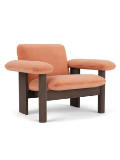 Audo Copenhagen Brasilia Lounge Chair, low back, textile fra><noscript><img width=