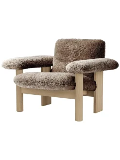 Audo Copenhagen Brasilia Lounge Chair, low back, textile fra><noscript><img width=