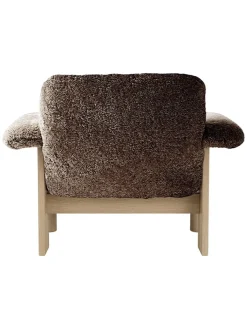 Audo Copenhagen Brasilia Lounge Chair, low back, textile fra><noscript><img width=