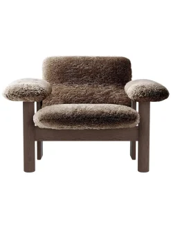 Audo Copenhagen Brasilia Lounge Chair, low back, textile fra><noscript><img width=