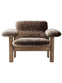 Audo Copenhagen Brasilia Lounge Chair, low back, textile fra><noscript><img width=
