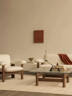 Audo Copenhagen Brasilia Lounge Chair, low back, textile fra><noscript><img width=