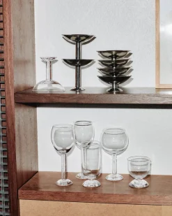 Louise Roe Bubble Glass Wine, plain top fra><noscript><img width=