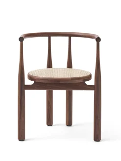 New Works Bukowski Chair m. Fransk Flet, valnød fra> Spisebordsstole
