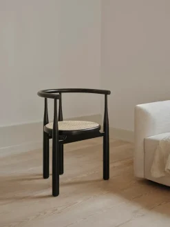 New Works Bukowski Chair m. Fransk Flet, valnød fra><noscript><img width=