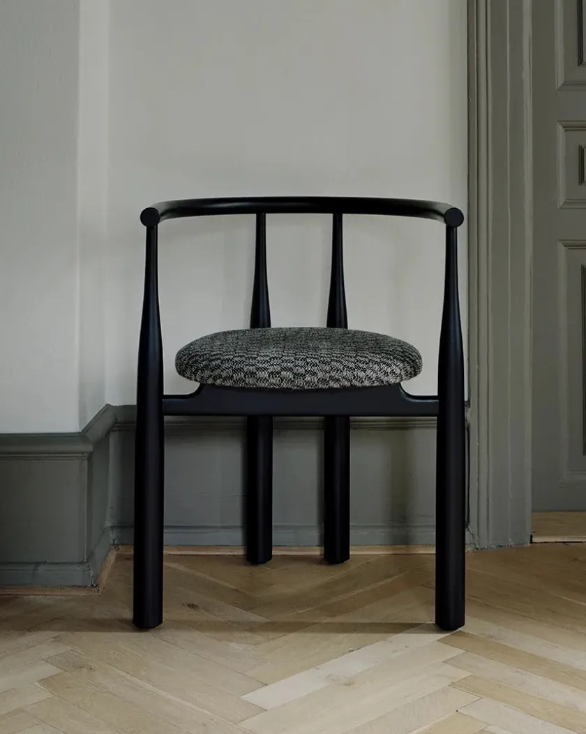 New Works Bukowski Chair, sort fra> Spisebordsstole