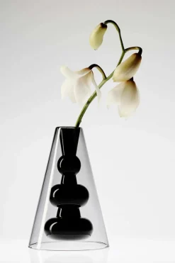 Tom Dixon Bump Vase Tall Green fra><noscript><img width=
