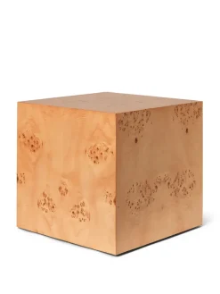 Ferm Living Burl Cube Side Table fra> Sideborde Og Små Borde