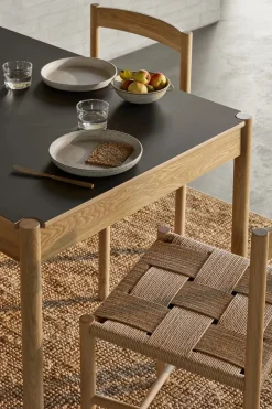FDB Møbler C44 Spisebord 80 x 120 cm, nero fra><noscript><img width=