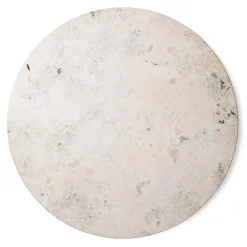 Vipp Cabin bord Ø130, beige marmor fra><noscript><img width=