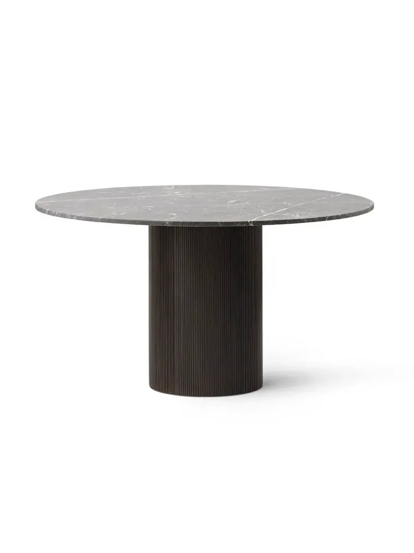 Vipp Cabin bord Ø130, beige marmor fra> Spiseborde