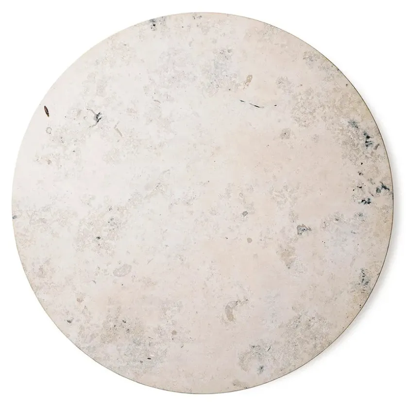 Vipp Cabin bord Ø130, beige marmor fra> Spiseborde