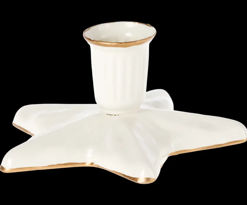 Maileg Candle holder - Off white fra> Lysestager