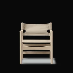 Fredericia Furniture Canvas 21 stol, sæbebehandlet af Børge Mogensen> Loungestole|Lænestole