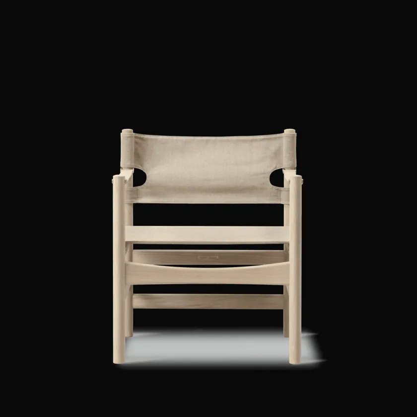Fredericia Furniture Canvas 21 stol, sæbebehandlet af Børge Mogensen> Loungestole|Lænestole