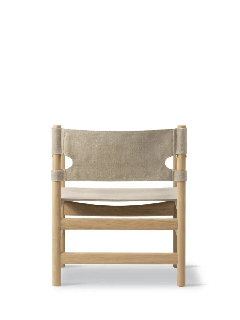 Fredericia Furniture Canvas 21 stol, sæbebehandlet af Børge Mogensen> Loungestole|Lænestole
