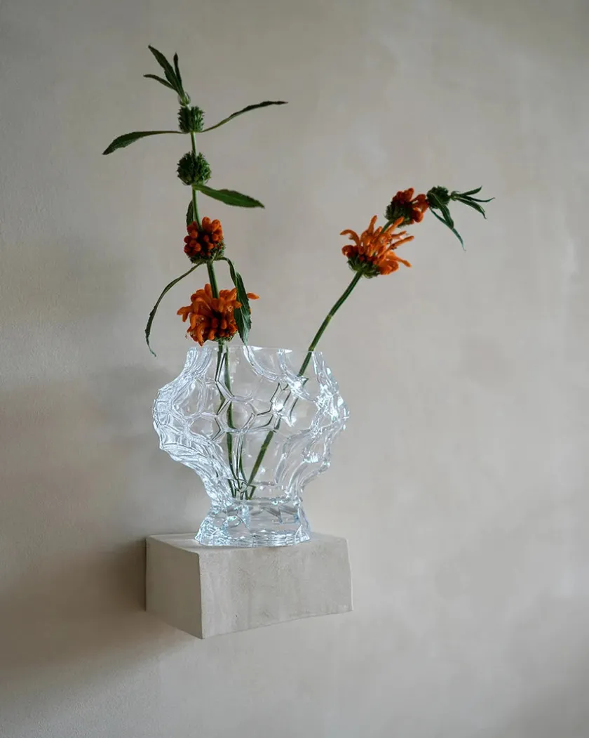 Hein Studio Canyon Vase Medium, new smoke fra> Vaser
