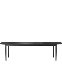 FDB Møbler C63E Bjørk Spisebord inkl. 2 Tillægsplader, sortmalet eg fra><noscript><img width=