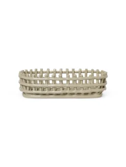 Ferm Living Ceramic Basket, oval fra><noscript><img width=