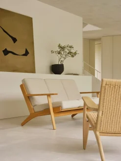 Carl Hansen & Søn CH293 3 pers. sofa, eg olie af Hans J. Wegner> Sofaer