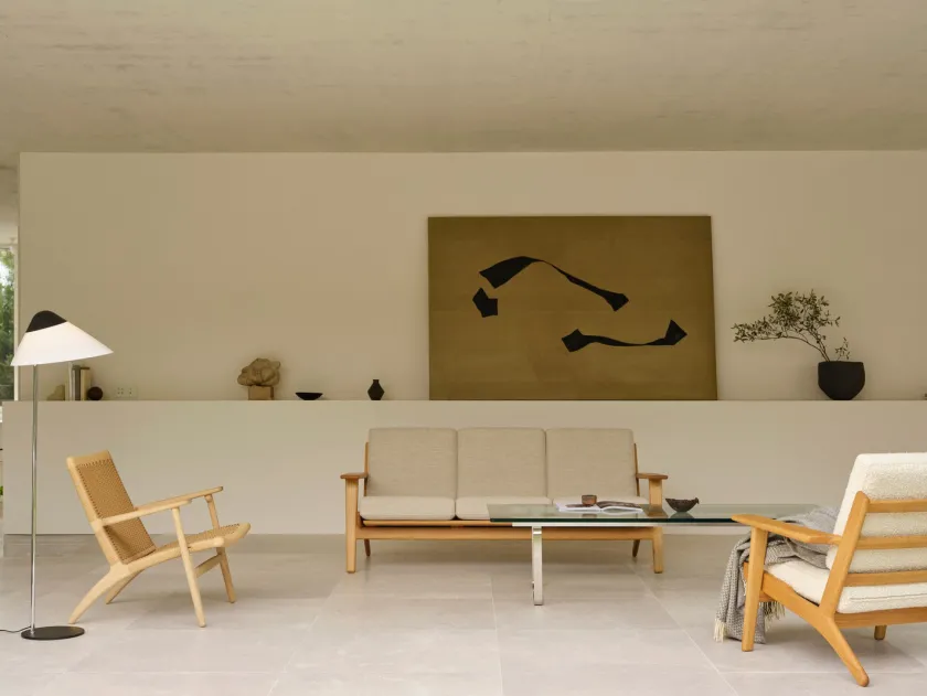Carl Hansen & Søn CH293 3 pers. sofa, eg olie af Hans J. Wegner> Sofaer