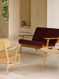 Carl Hansen & Søn CH292 2 pers. sofa, eg olie af Hans J. Wegner><noscript><img width=