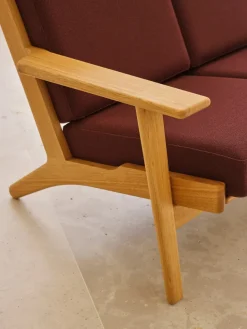 Carl Hansen & Søn CH292 2 pers. sofa, eg olie af Hans J. Wegner><noscript><img width=