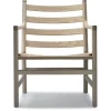 Carl Hansen & Søn CH44 af Hans J. Wegner> Loungestole|Lænestole