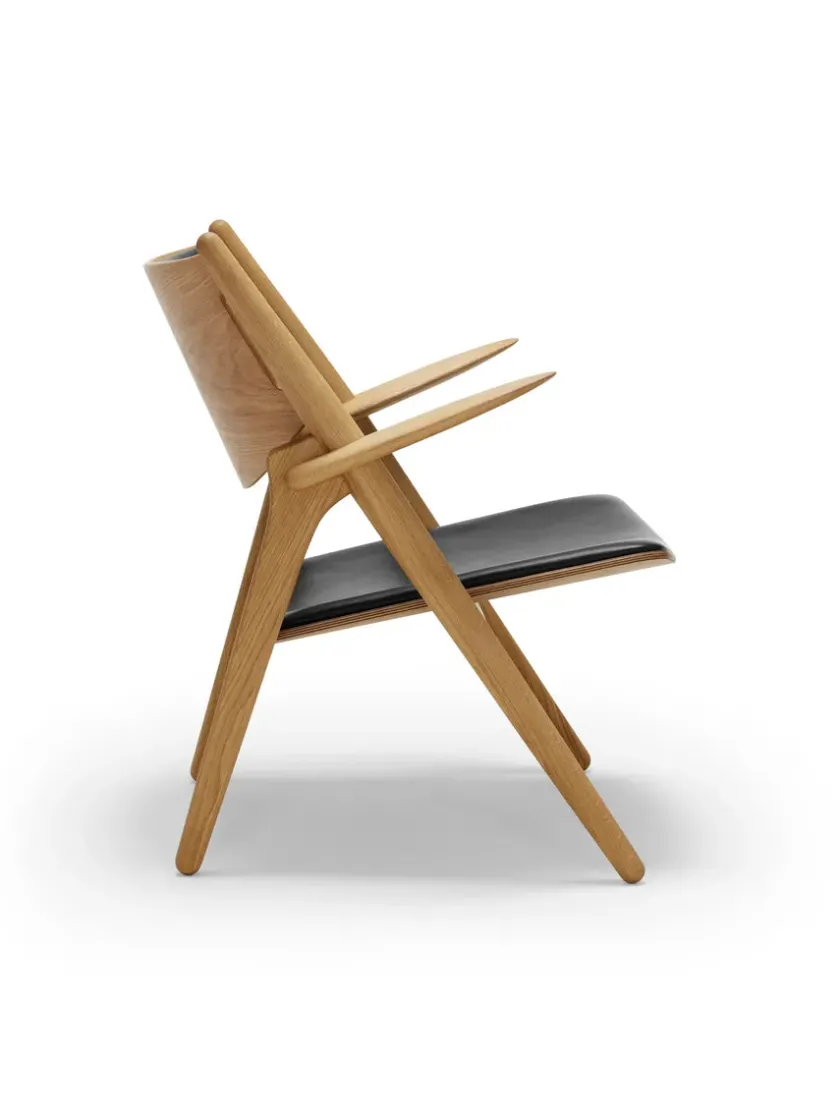 Carl Hansen & Søn CH28 af Hans J. Wegner> Loungestole|Lænestole