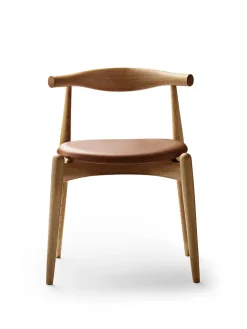 Carl Hansen & Søn CH20 Elbow Chair i eg sæbe/SIF 92 af Hans J. Wegner> Spisebordsstole