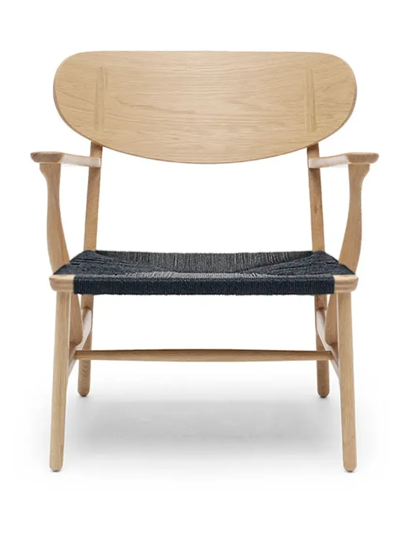 Carl Hansen & Søn CH22 Loungestol af Hans J. Wegner> Loungestole|Lænestole