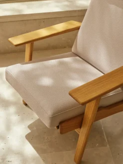Carl Hansen & Søn CH291 loungestol, eg olie af Hans J. Wegner><noscript><img width=