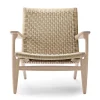 Carl Hansen & Søn CH25 Loungestol, eg sæbe af Hans J. Wegner> Lænestole