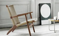 Carl Hansen & Søn CH25 Loungestol, eg sæbe af Hans J. Wegner><noscript><img width=