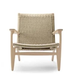 Carl Hansen & Søn CH25 Loungestol, eg sæbe af Hans J. Wegner><noscript><img width=