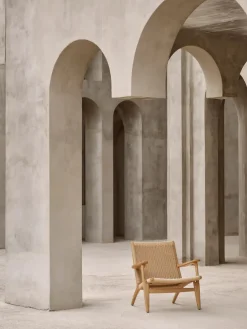 Carl Hansen & Søn CH25 Loungestol, eg sæbe af Hans J. Wegner><noscript><img width=