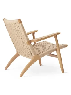 Carl Hansen & Søn CH25 Loungestol, eg sæbe af Hans J. Wegner><noscript><img width=