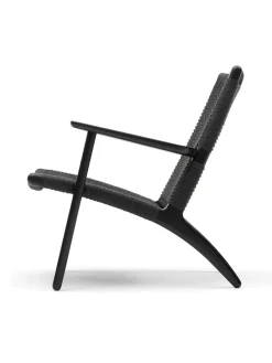 Carl Hansen & Søn CH25 Loungestol, valnød olie af Hans J. Wegner><noscript><img width=