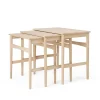 Carl Hansen & Søn CH004 Nesting Tables fra> Sideborde Og Små Borde
