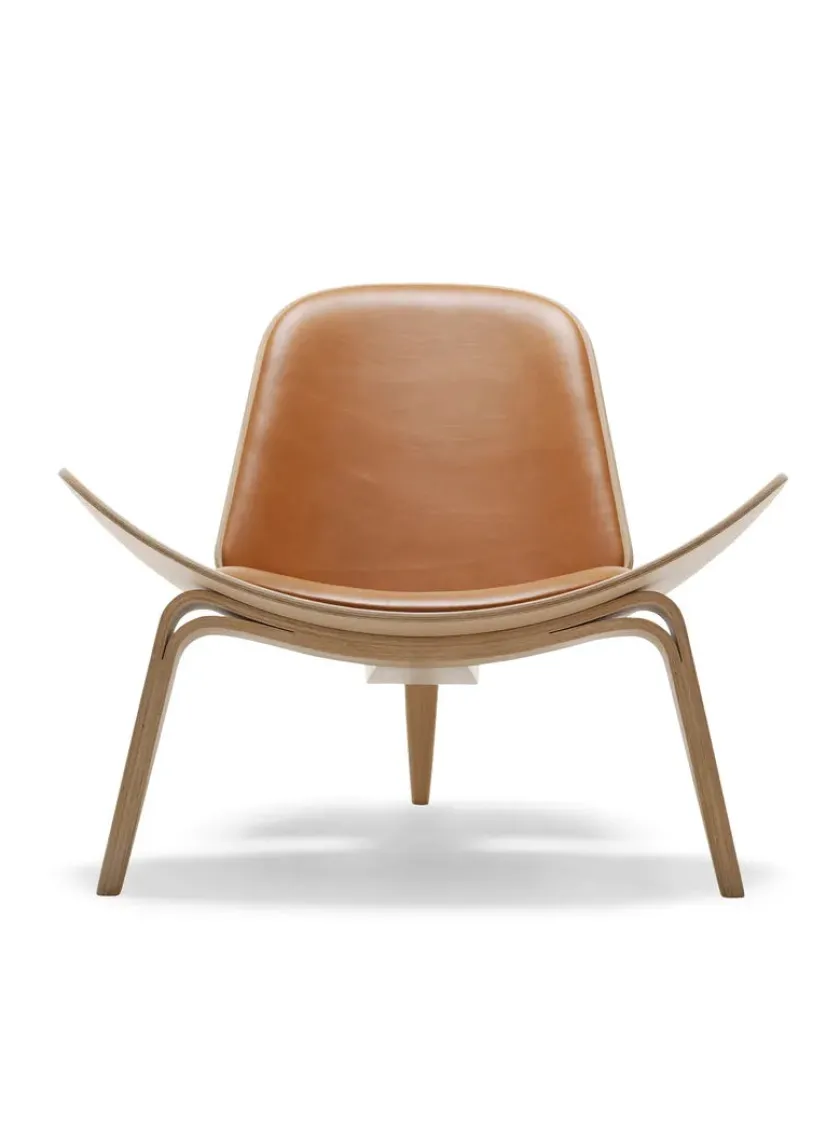 Carl Hansen & Søn CH07 Skalstol, farvet af Hans J. Wegner> Loungestole|Lænestole