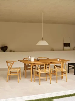 Carl Hansen & Søn CH327 spisebord, 190 cm eg olie af Hans J. Wegner> Spiseborde