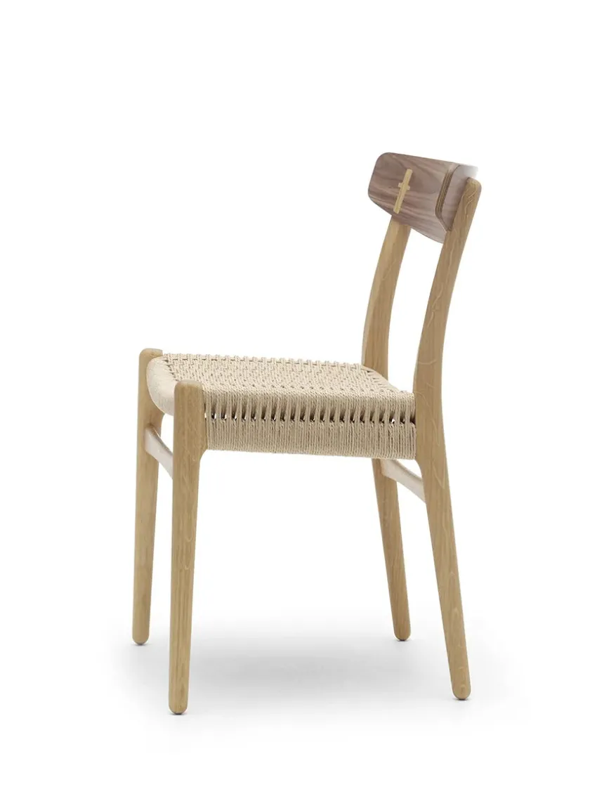 Carl Hansen & Søn CH23 Spisestol, eg sæbe af Hans J. Wegner> Spisebordsstole
