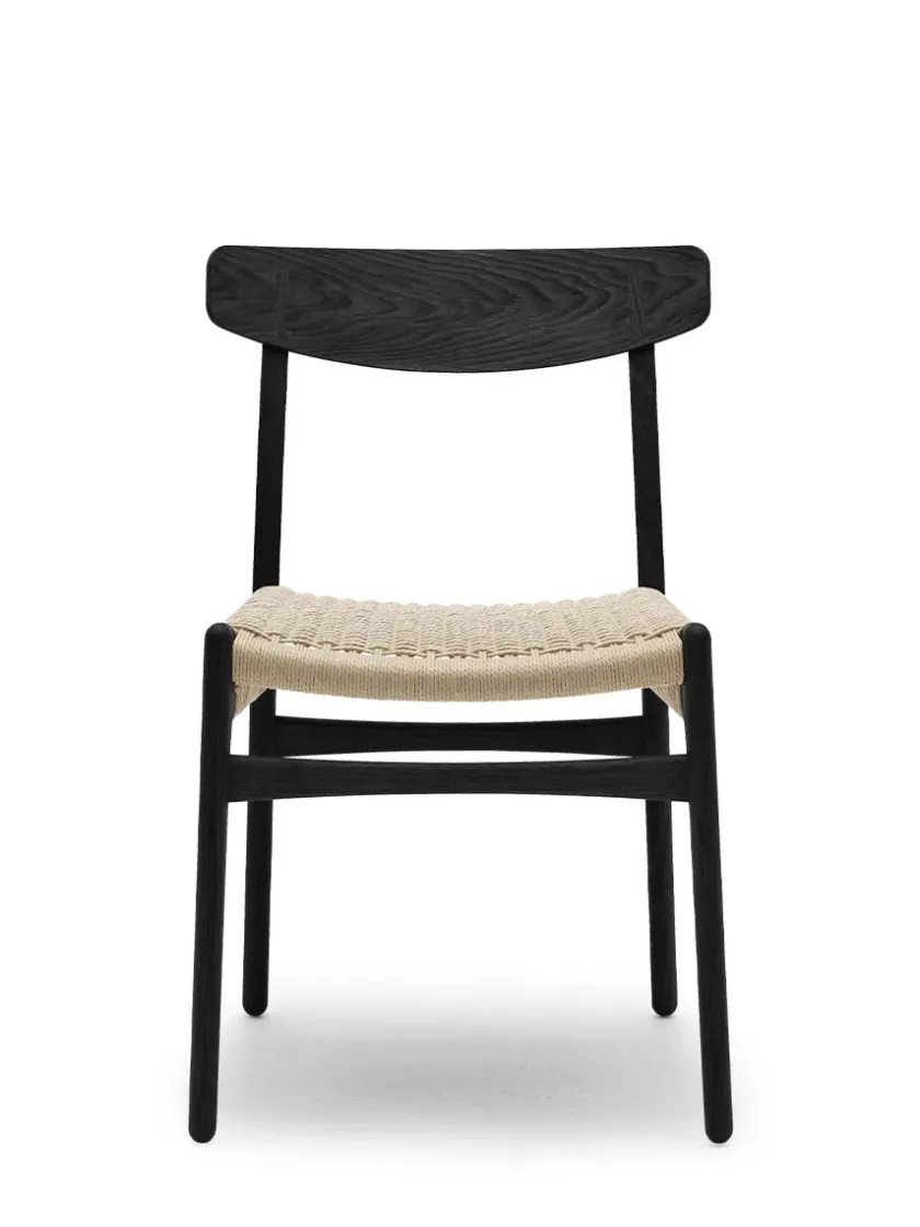 Carl Hansen & Søn CH23 Spisestol, eg sæbe af Hans J. Wegner> Spisebordsstole