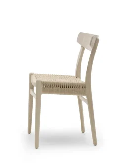 Carl Hansen & Søn CH23 Spisestol, eg sæbe af Hans J. Wegner><noscript><img width=