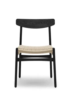 Carl Hansen & Søn CH23 Spisestol, eg/valnød olie af Hans J. Wegner><noscript><img width=