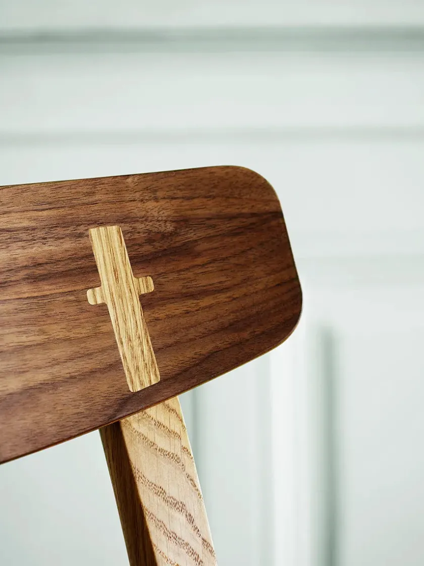 Carl Hansen & Søn CH23 Spisestol, eg/valnød olie af Hans J. Wegner> Spisebordsstole