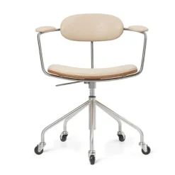 Carl Hansen & Søn CH621 Swivel stol, eg olie af Hans J. Wegner> Kontorstole